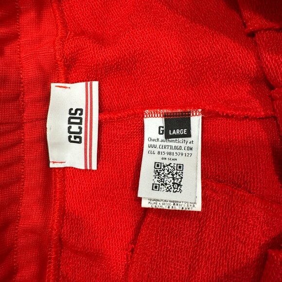 GCDS  Drawstring Trim Track Pants, Size L - Picture 10 of 16